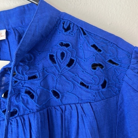 LOT OF 2 Women's Small Red and Blue Knox Rose Shirts - Picture 6 of 7